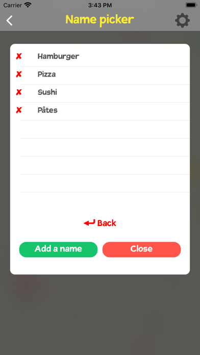 Random generator : name,number screenshot 1