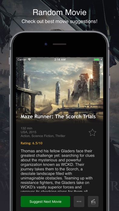 Random Movie Suggestions screenshot 5