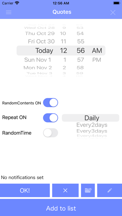 Random Notification screenshot 2