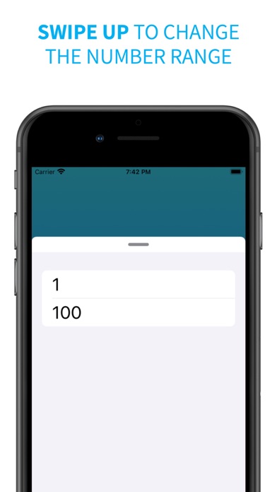 Random Number Generator App! screenshot 2