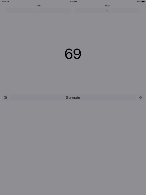 Random Number Generator - Easy screenshot 3