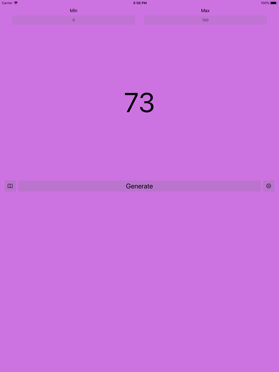 Random Number Generator - Easy screenshot 5