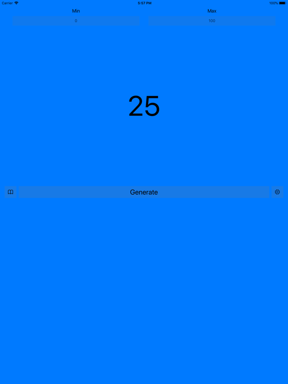 Random Number Generator - Easy screenshot 6