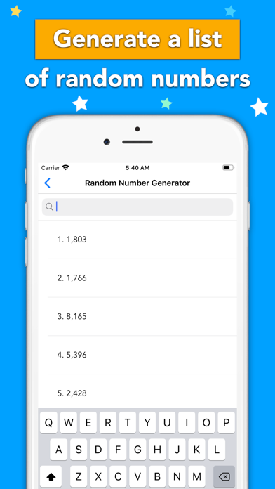 Random Number Generator Tool screenshot 1