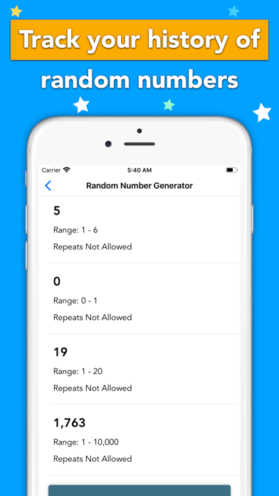 Random Number Generator Tool screenshot 2