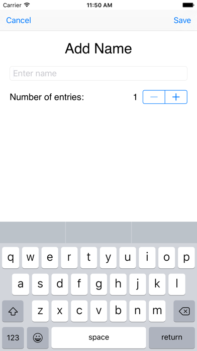 Randomize List screenshot 1