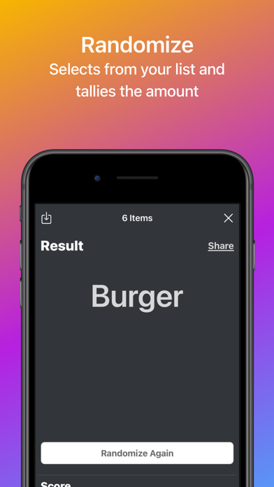 Randomizer screenshot 4
