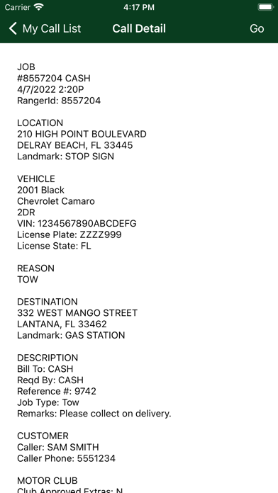 Ranger CommLink screenshot 4