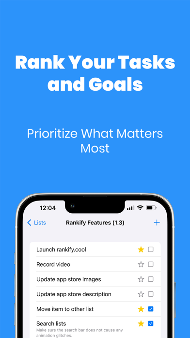 Rankify: Rank Your Lists screenshot 3