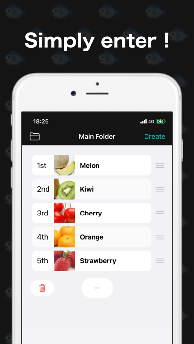 RankingFish - Ranking Maker screenshot 2