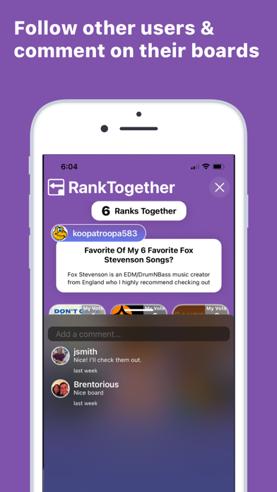 RankTogether screenshot 2