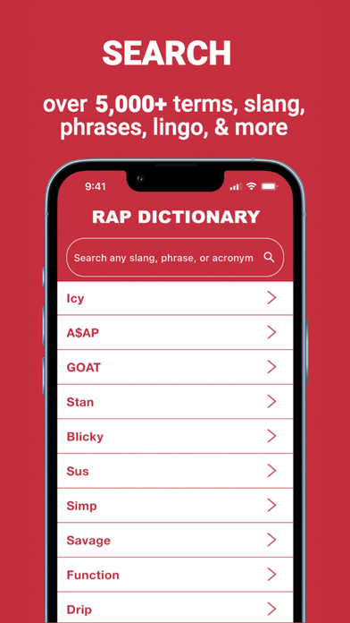 Rap Dictionary screenshot 2