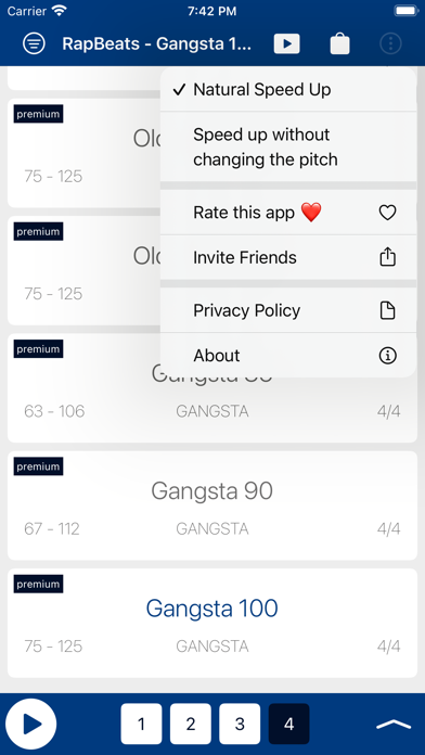 RapBeats - Rap, HipHop, Trap screenshot 1