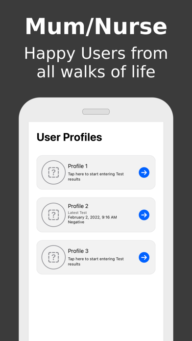 Rapid At-home Test Tracker screenshot 2