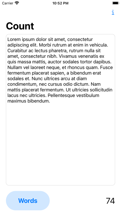 Rapid Word Count screenshot 3