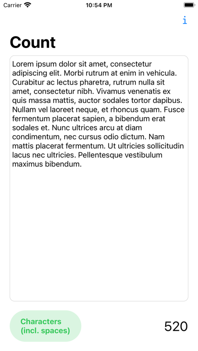 Rapid Word Count screenshot 1