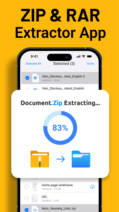 RAR Opener * screenshot 1