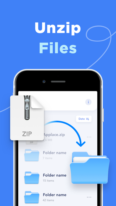RAR Unzip-Zip File Opener 7Zip screenshot 5