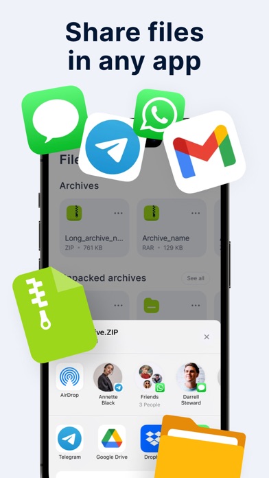 RAR & Zip File Extractor screenshot 1