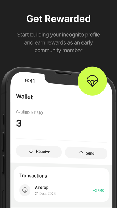 Rarimo screenshot 1