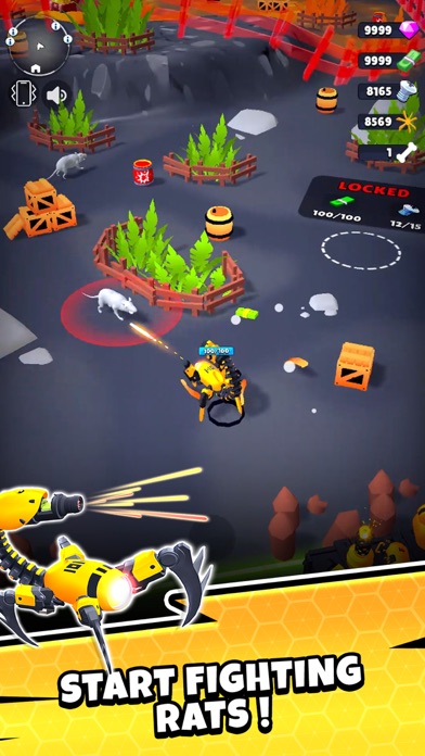 Rat Killer Robot Invasion screenshot 5