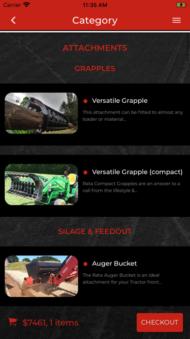 Rata Equipment screenshot 2