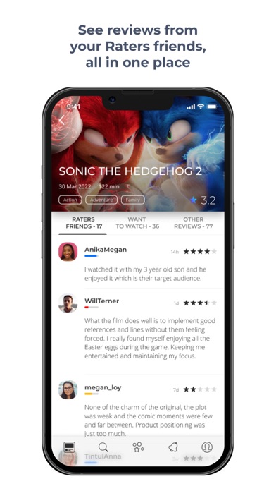 Raters: Movie Reviews, Ratings screenshot 3