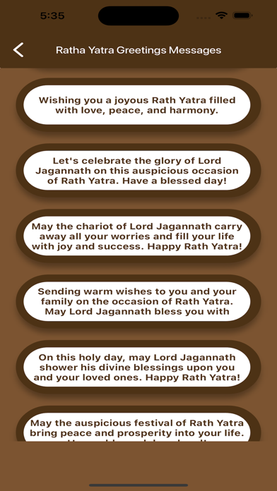 Ratha Yatra Greetings Messages screenshot 2