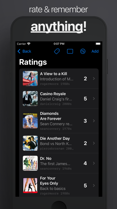 Ratings by TzYi screenshot 5