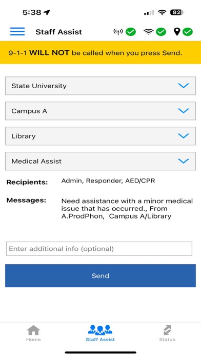 Rave Panic Button screenshot 4