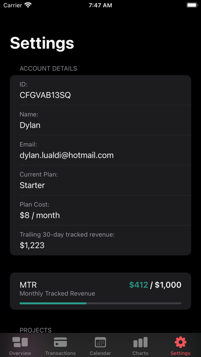 RCKit - RevenueCat Dashboard screenshot 2