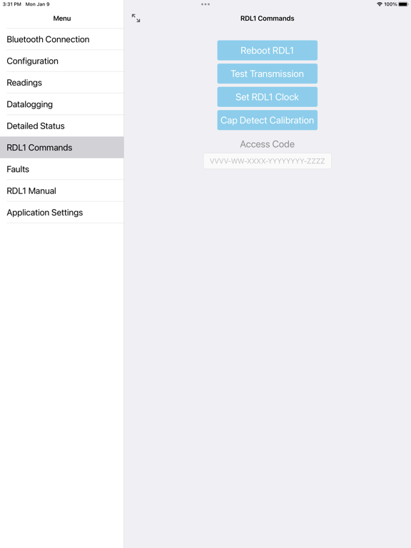 RDL1 Config screenshot 2