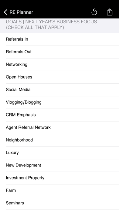 RE Planner screenshot 3