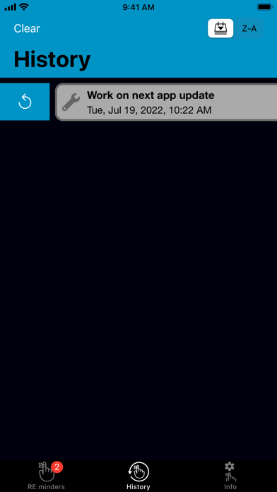 RE.minder screenshot 2