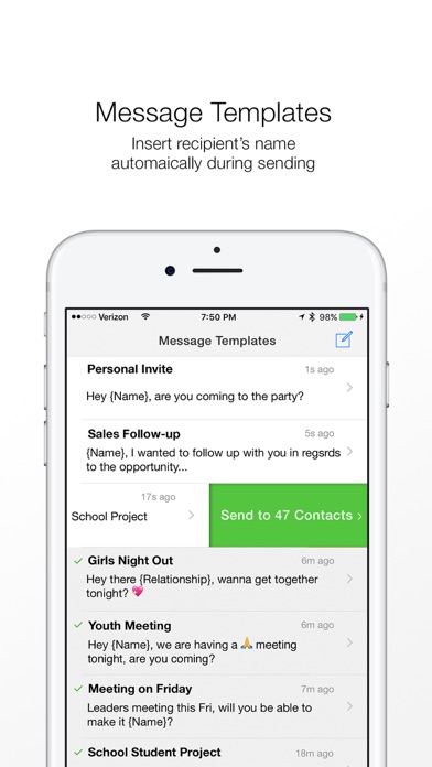 Reach: Fast SMS Text and Email screenshot 4