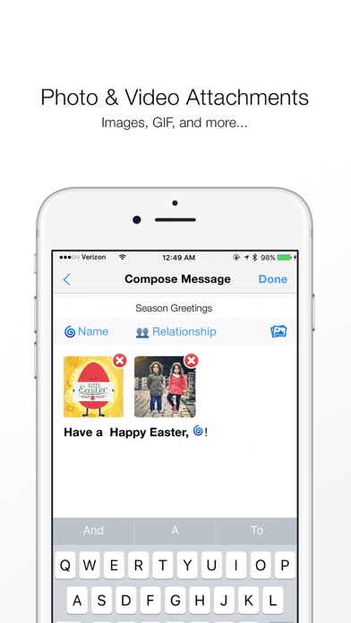 Reach: Fast SMS Text and Email screenshot 1