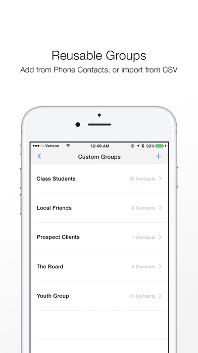 Reach: Fast SMS Text and Email screenshot 2