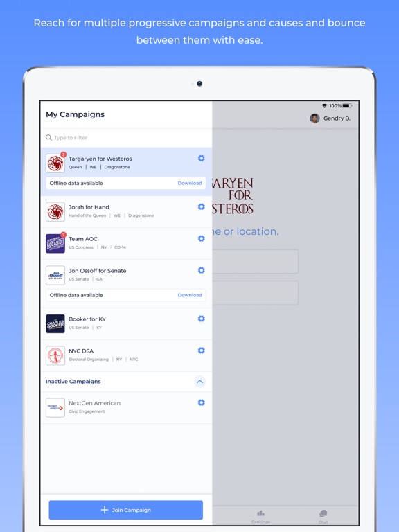 Reach — Progressive Organizing screenshot 3