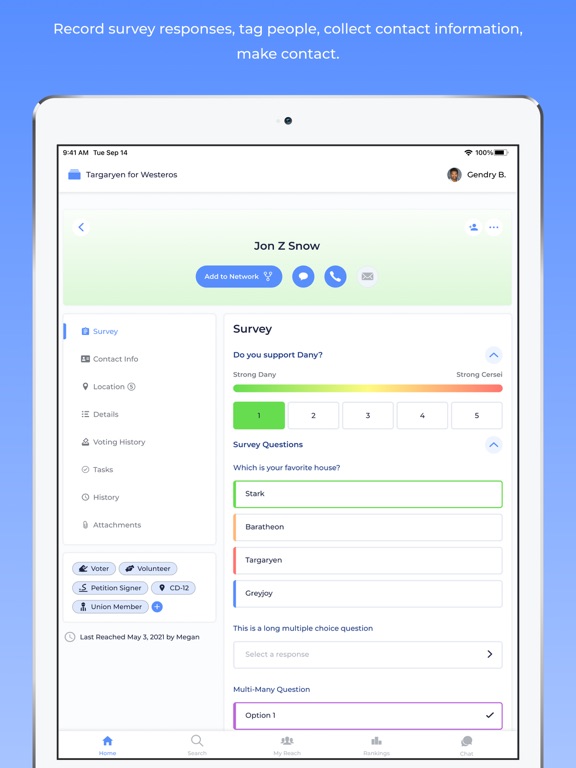 Reach — Progressive Organizing screenshot 8