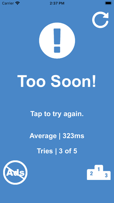 Reaction Speed Reflex Trainer screenshot 1