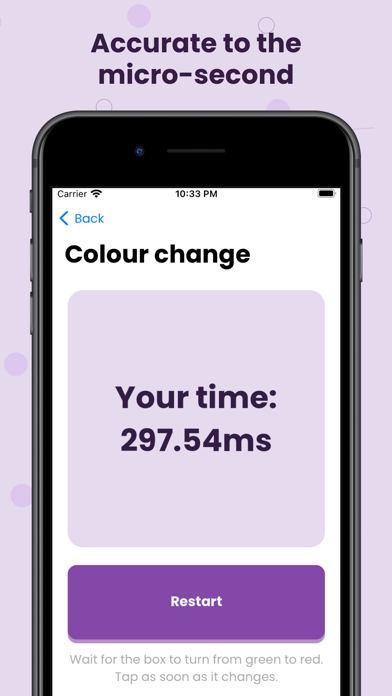 Reaction Test Pro screenshot 2