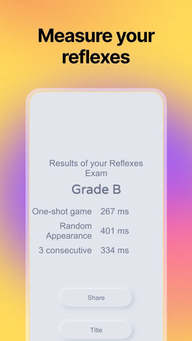 Reaction Time: Tap Test screenshot 5