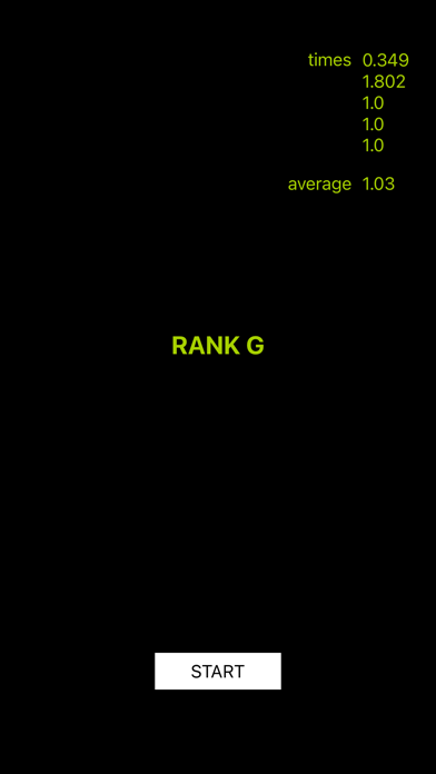 Reaction Time Test - RTT screenshot 1