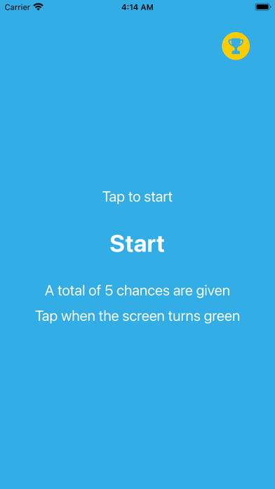 Reaction Time Test Touch screenshot 4