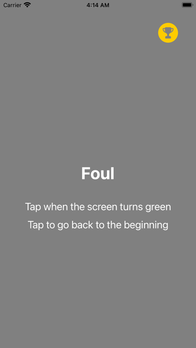 Reaction Time Test Touch screenshot 1