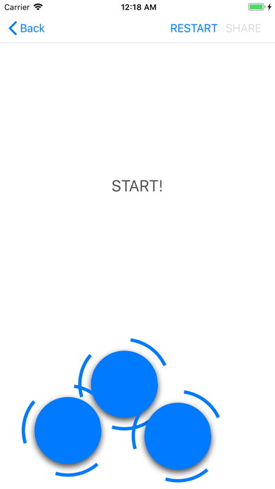 Reaction time trainer :RS screenshot 1