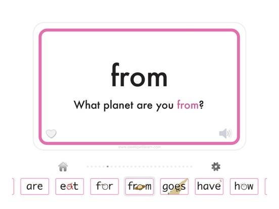 Read Spell Picture Sight Words screenshot 6