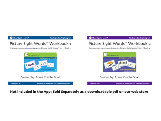 Read Spell Picture Sight Words screenshot 4