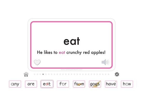 Read Spell Picture Sight Words screenshot 8