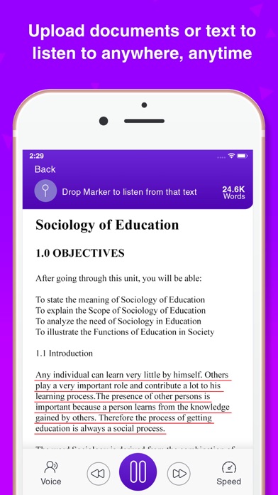 Read4Me - Talk Browser PDF DOC screenshot 3